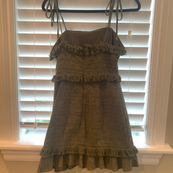 Army green dress - Picture 2 of 3